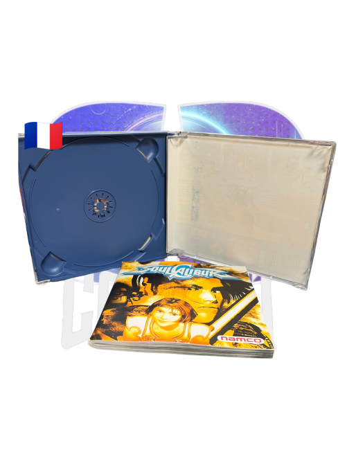 Photo du contenut du jeu SoulCalibur sur Dreamcast