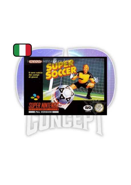 Super Soccer – Super Nintendo – PAL ITA – Neuf