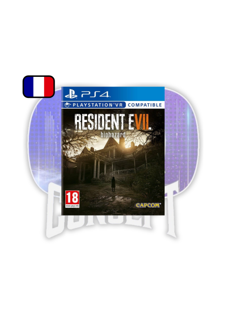 Resident Evil 7 PS4 Cover Resident Evil 7 PS4