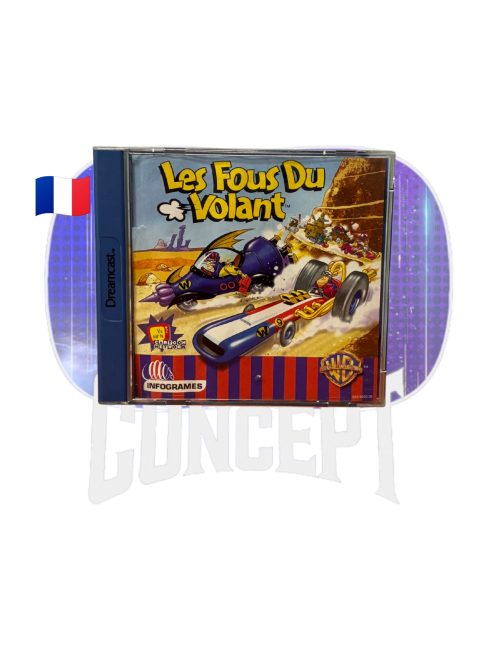 Photo de face du jeu Les Fous du Volant sur Dreamcast