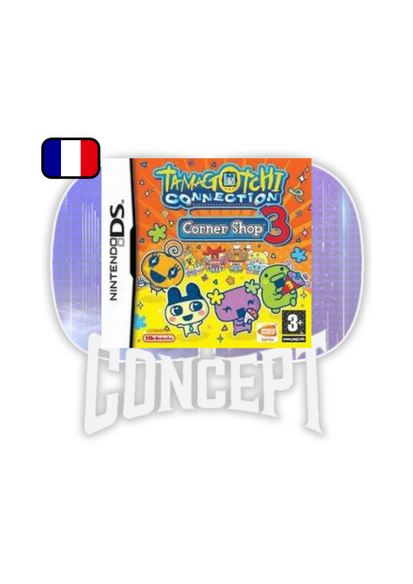 Tamagotchi Corner Shop 3 DS Cover Tamagotchi Corner Shop 3 DS