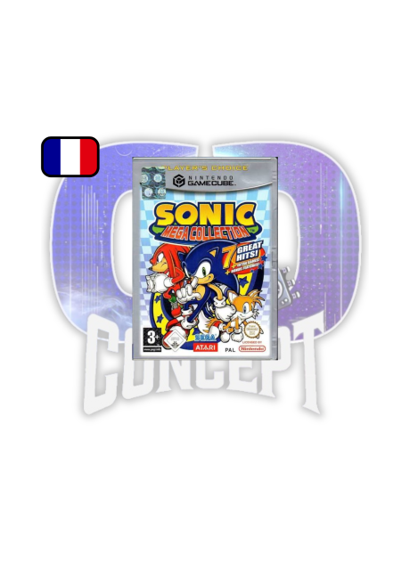 Sonic Mega Collection Gamecube Cover