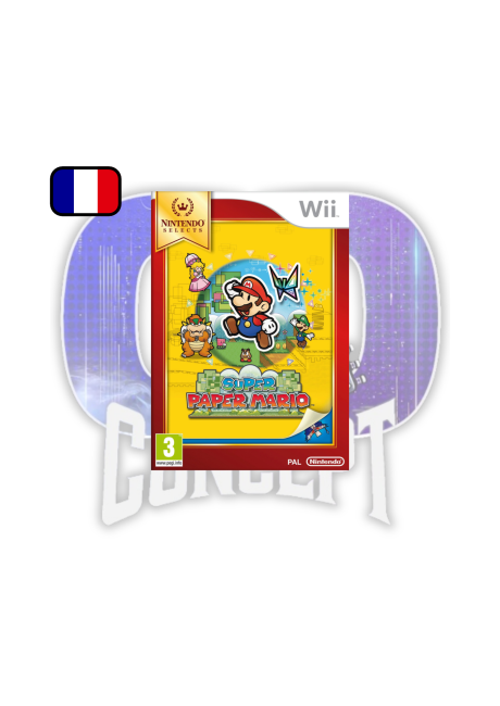 Cover Super Paper Mario Selects Wi