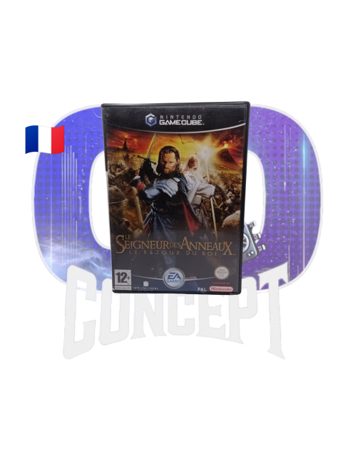 Photo de face du jeu Le Seigneur des Anneaux le Retour du Roi sur GameCube
