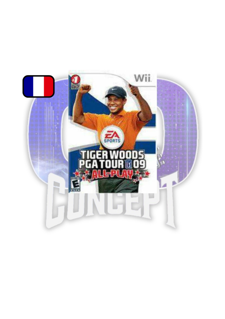 Tiger Woods PGA Tour 09 Wii CIB Tiger Woods PGA Tour 09 Wii CIB Cover