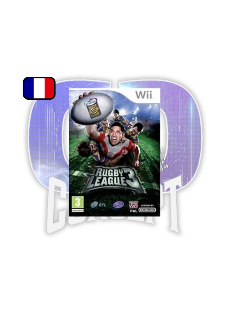 Rugby League 3 sur Wii CIB Cover Rugby League 3 sur Wii CIB