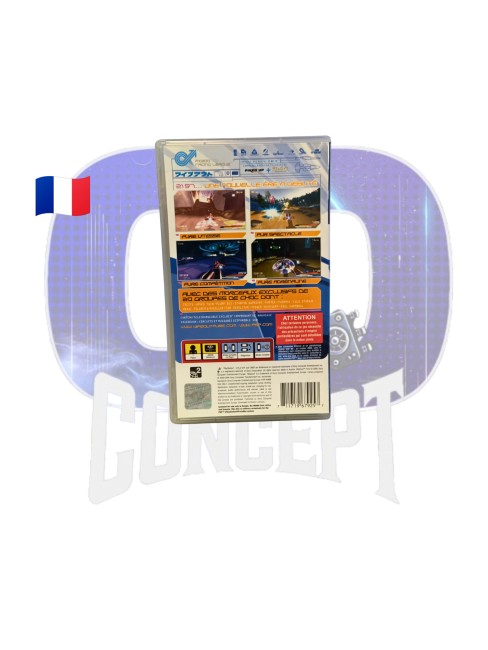 WipEout Pure back Photo de dos du jeu WipEout Pure sur PSP