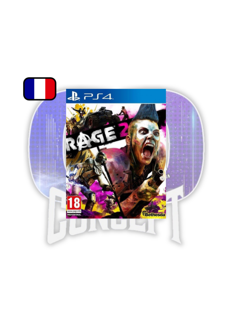 RAGE 2 PS4 Cover RAGE 2 PS4