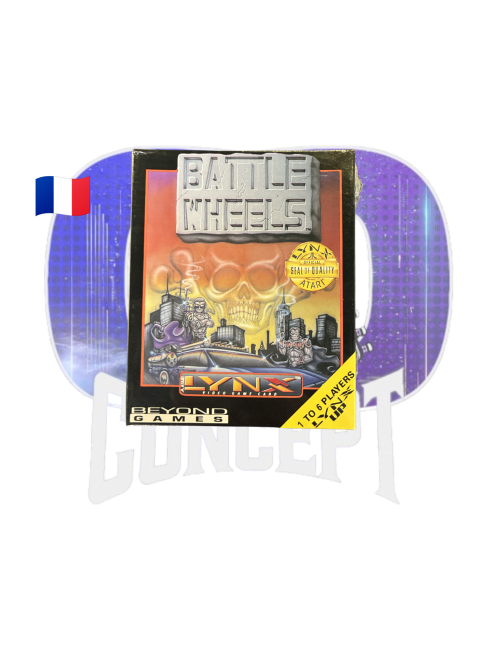 Photo de face du jeu Battle Wheels Atari Lynx