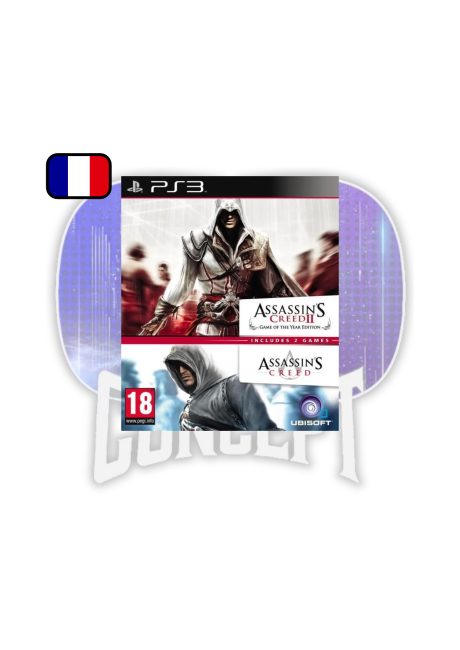 Assassin's Creed + Assassin's Creed II GOTY – Double Pack PS3