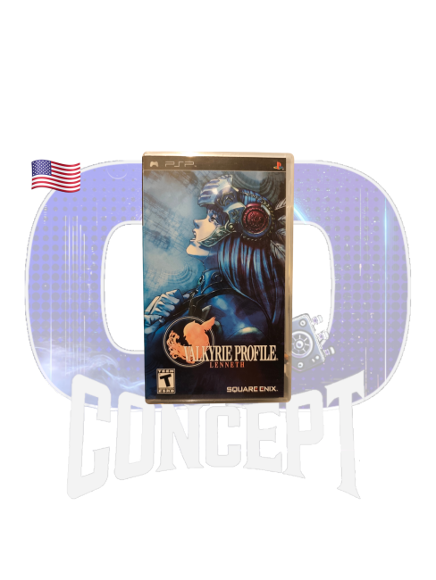 Valkyrie Profile Lenneth PSP Front Photo de face du jeu Valkyrie Profile Lenneth sur PSP
