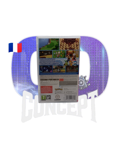 Photo de dos du jeu Pokémon Diamant Étincelant sur Switch