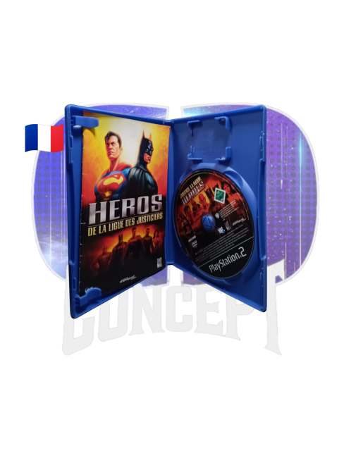 Photo du contenu du jeu Héros de la Ligue des Justiciers sur PS2