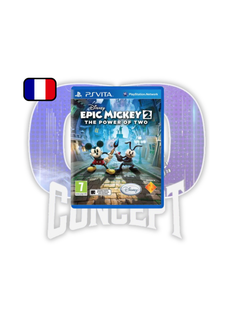 Epic Mickey 2 PS Vita Cover Epic Mickey 2 PS Vita