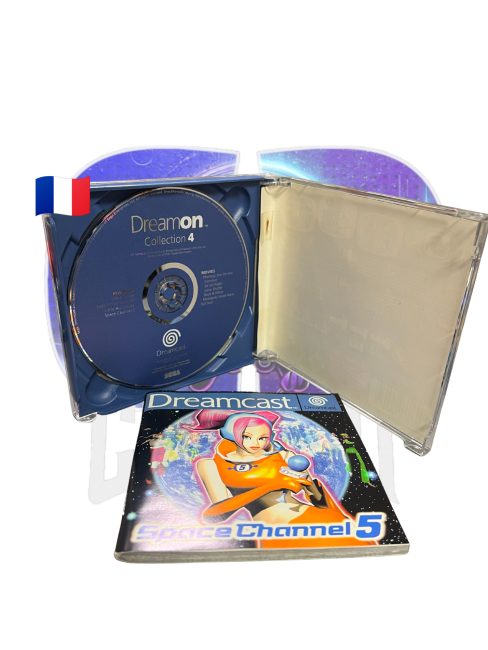 Photo du contenu du jeu Space Channel 5 sur Dreamcast