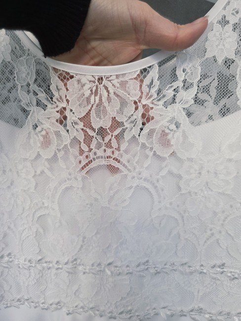 Robe en dentelle pour demoiselle d'honneur, MARIAGE / COMMUNION