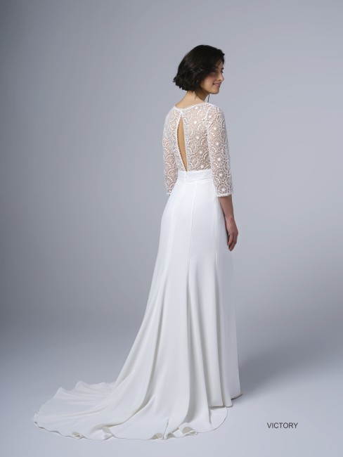 robe de mariée Bochet Créations en destockage, robe VICTORY taille 44
