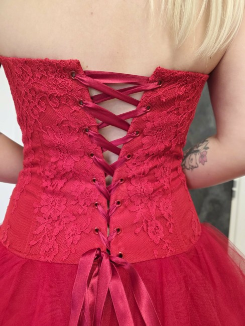 Robe de mariée rouge