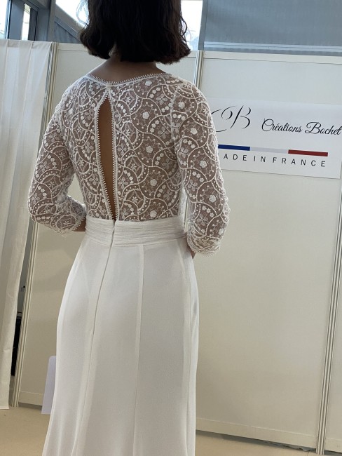 robe de mariée Bochet Créations en destockage, robe VICTORY taille 44