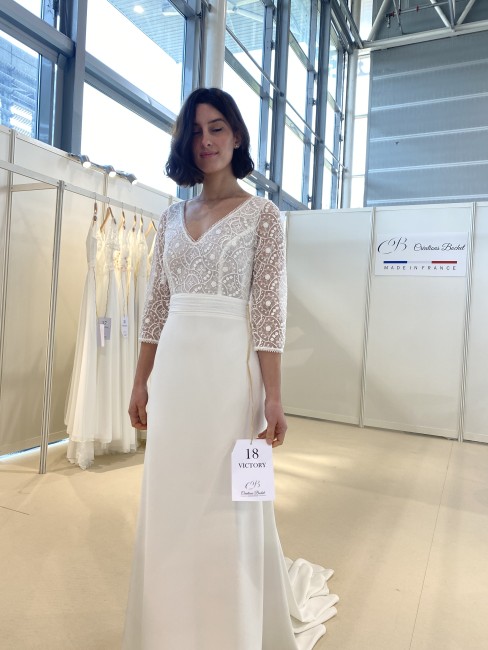 robe de mariée Bochet Créations en destockage, robe VICTORY taille 44
