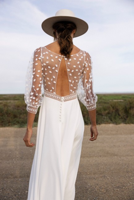 Robe de mariée ARION, fabriqué en France, de la marque Lambert Créations taille 38/40