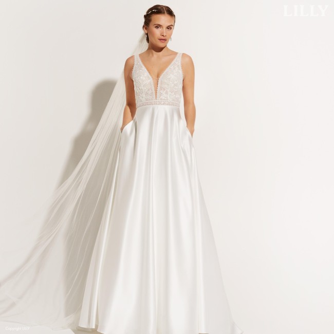 08-4434-cr_1 Robe de mariée pas chère