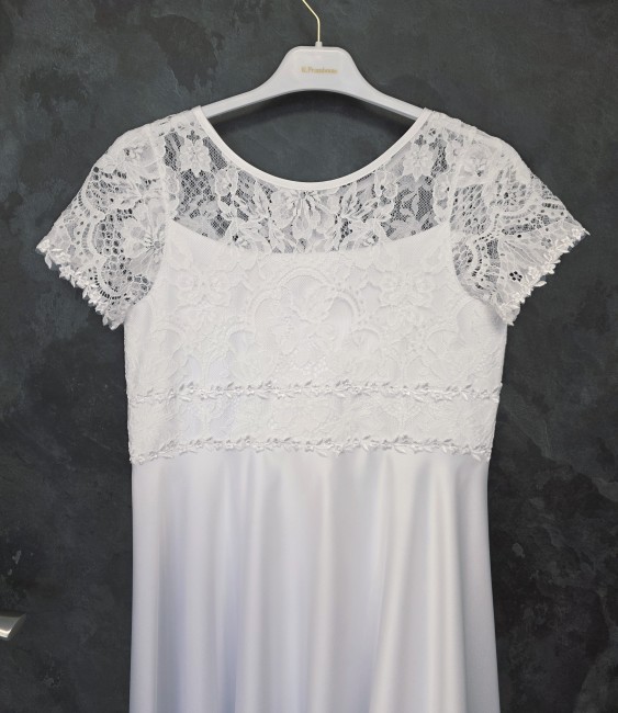 Robe en dentelle pour demoiselle d'honneur, MARIAGE / COMMUNION