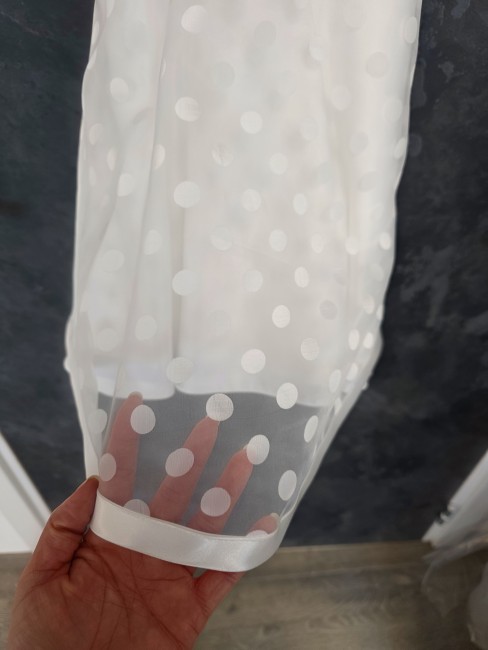 robe de cérémonie enfant, communion, mariage, ivoire.