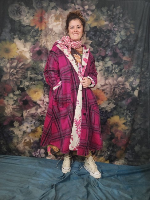 Pièce unique manteau réversible