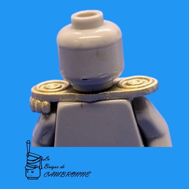 accessoire pour minifigure: Épaulette asymétrique (Galette) de Sous-Lieutenant (Accessoire Customisé)