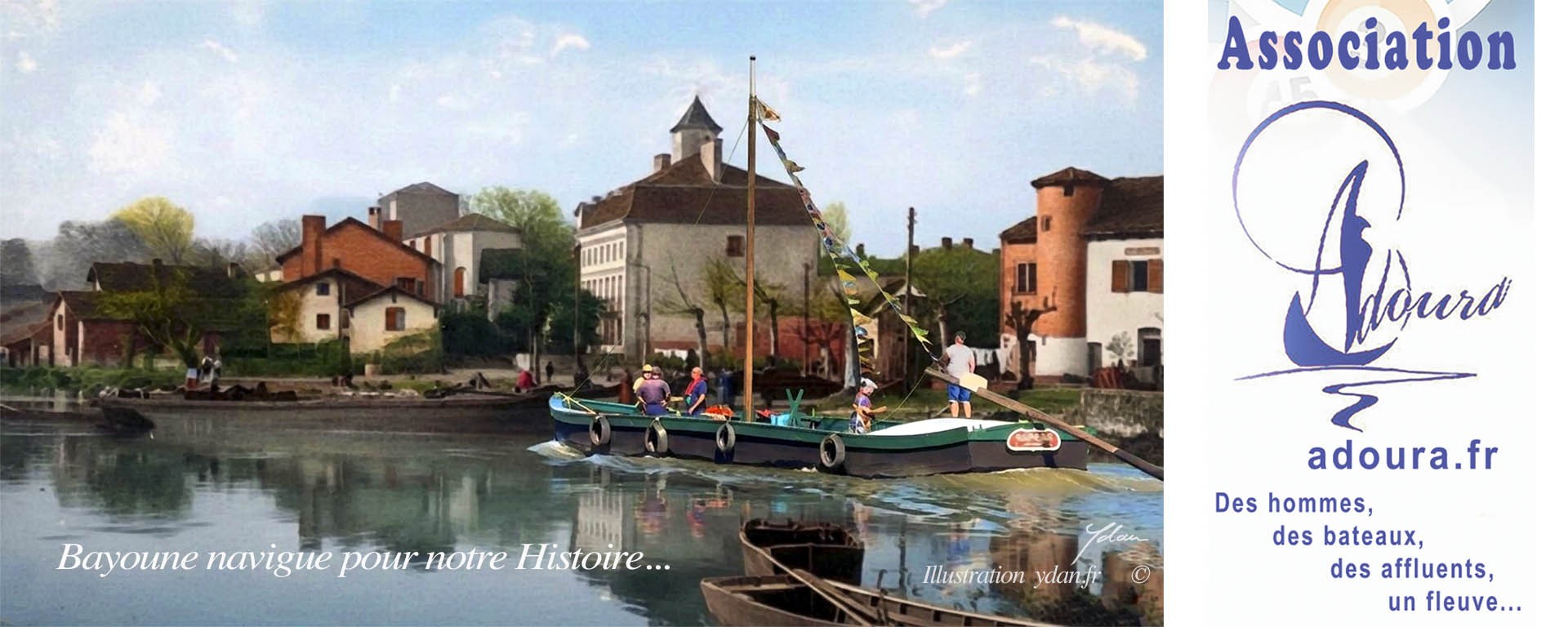 Bayoune navigue pour notre Histoire d' Ydan Sarciat