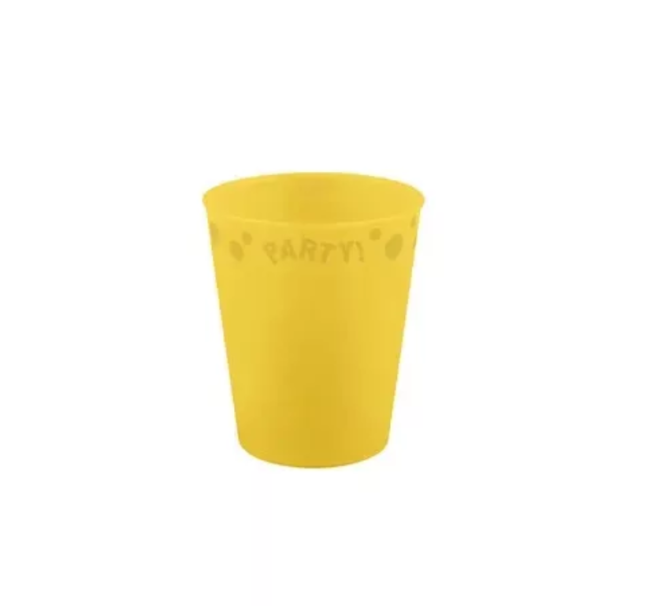 Gobelet Prémium Jaune réutilisable