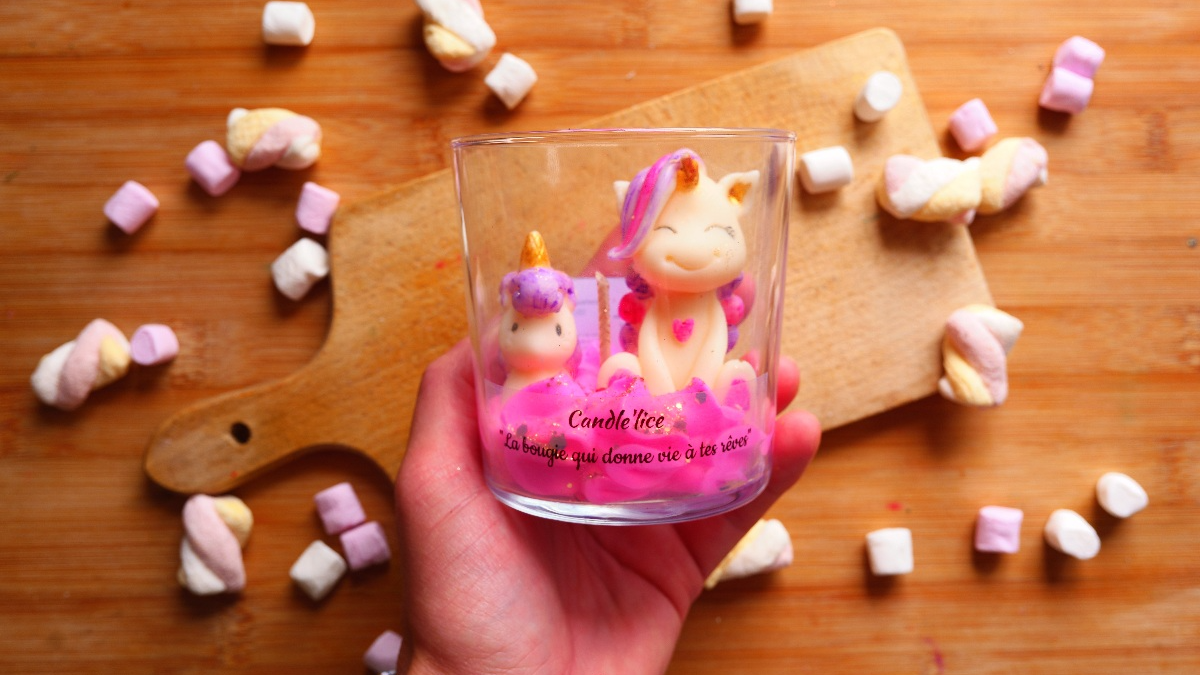 Bougies gourmandes 