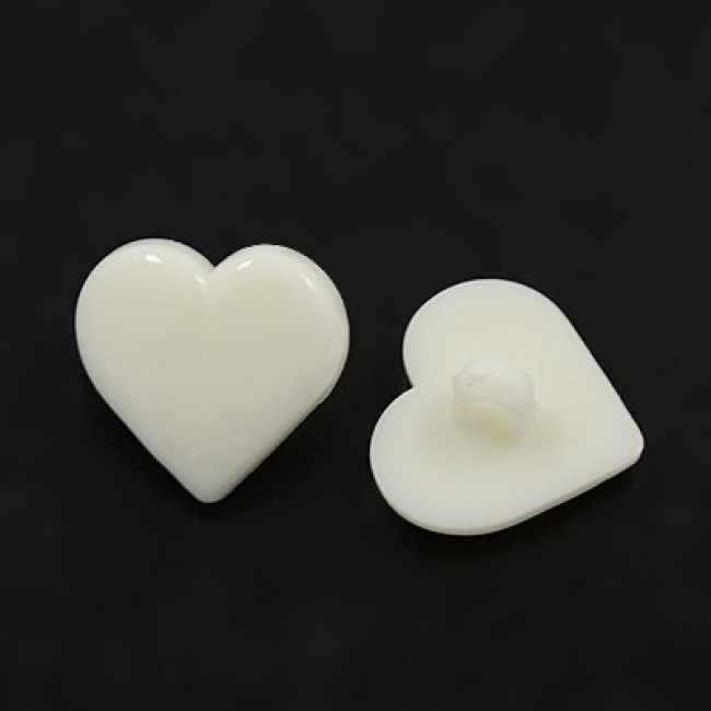 boutons blanc forme coeur 17 mm (1)