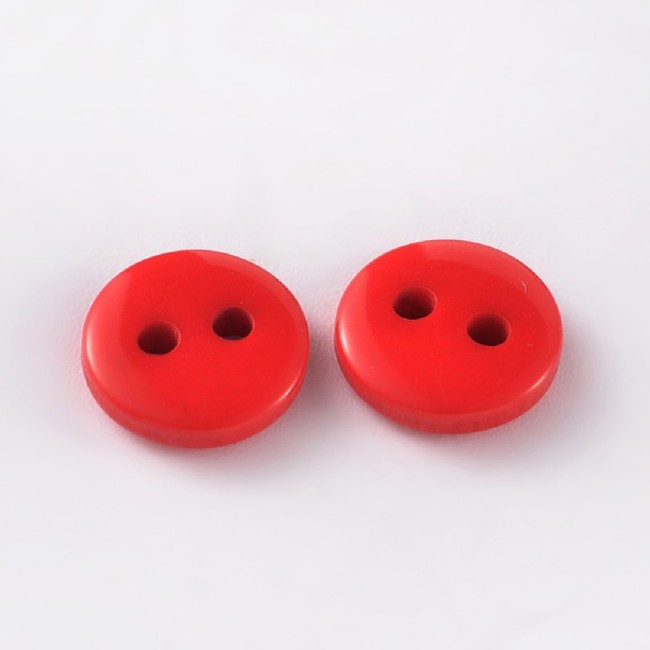 boutons rouges acrylique 11 mm (2)