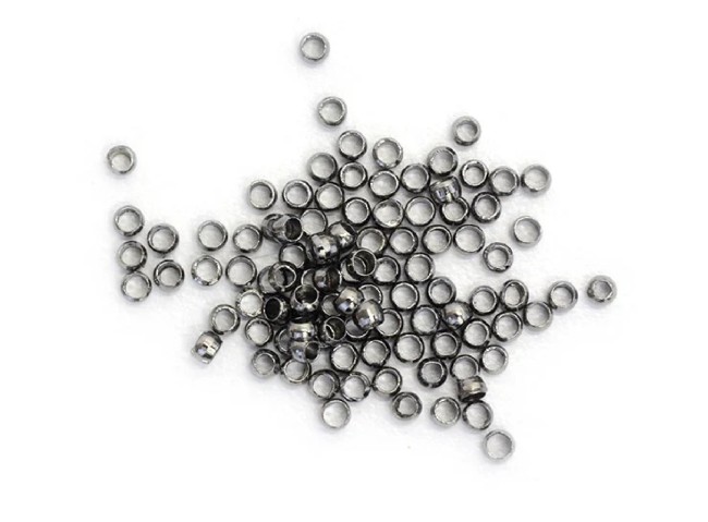 perles a ecraser argente foncé 2 mm (3)