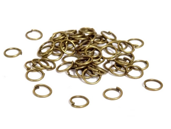 anneaux de jonction bronze 6 mm (2)