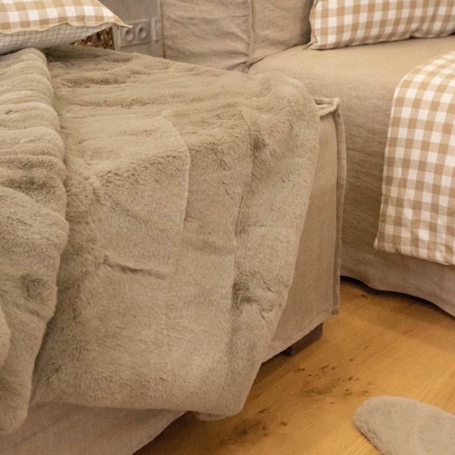 Plaid Prestige natural 130 × 170 cm 800 g/m² | Irisia