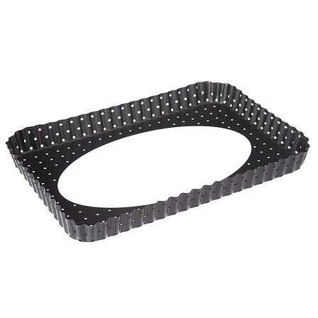 Plat rectangle à fond amovible 31 x 21 cm | Irisia Maison