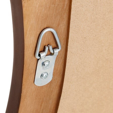 Miroir organique Alanis 120x73 cm bois – miroir mural design tendance miroir organique bois 120x73 cm design moderne deco murale interieur