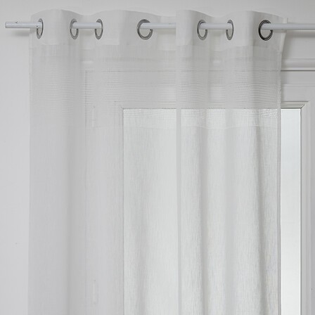 voilage blanc IRISIA 140 x 240 cm