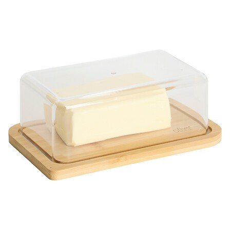 Beurrier en bambou 19,3 × 12,5 cm | Irisia Maison