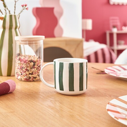 mug raye italie 34cl tasse cafe deco mediterraneenne