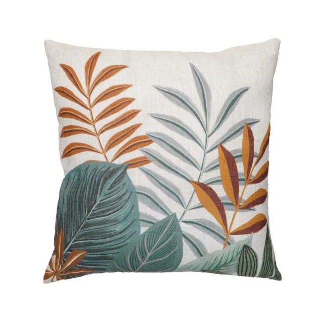 Coussin Bornéo déhoussable 45 × 45 cm | Irisia Maison