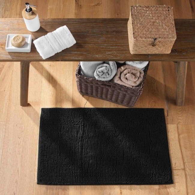Tapis de salle de bain Sweety 45x75 cm microfibre absorbant antidérapant Tapis de salle de bain Sweety 45x75 cm microfibre absorbant antidérapant