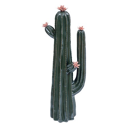 Cactus déco Exotic Panama céramique vert prairie 40 cm Cactus déco Exotic Panama céramique vert prairie 40 cm
