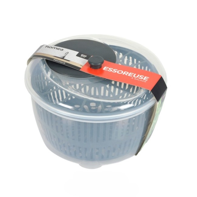 Essoreuse à salade 25 cm anthracite plastique pour cuisine