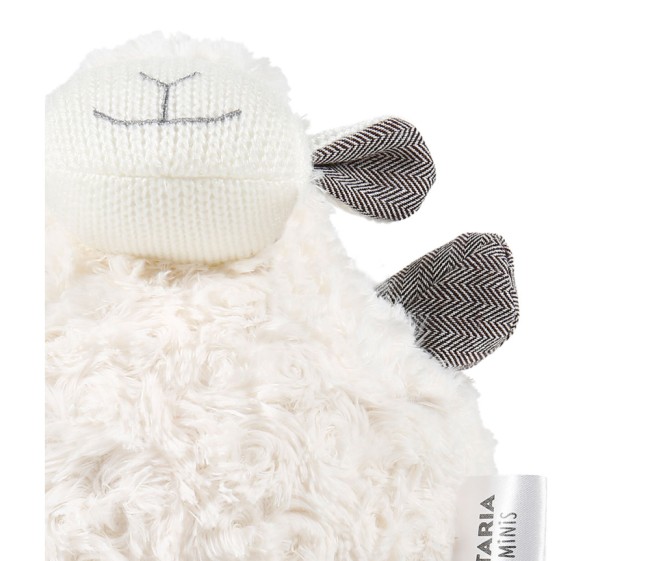 Peluche mouton boule en polyester doux et moelleux