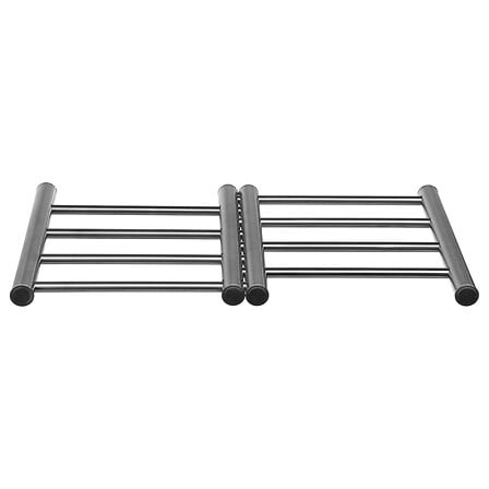 Dessous de plat extensible en inox 38 cm