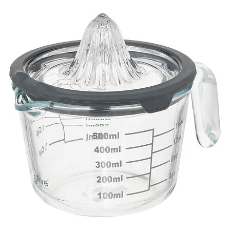Presse-agrumes en verre 0,5 litre pour jus d'agrumes frais